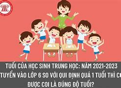 Lớp 6 Bao Nhiêu Tuổi